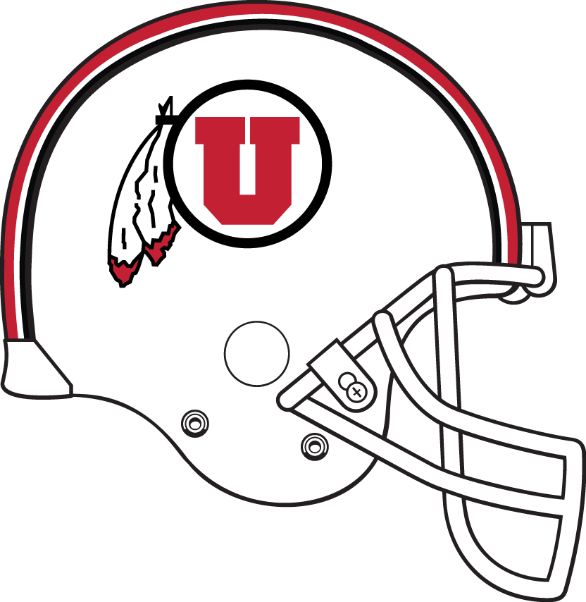 Utah Utes 2014-Pres Helmet Logo iron on transfers for T-shirts